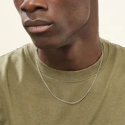 Chaîne Clementine Argent Blanc-Histoire d'Or Outlet