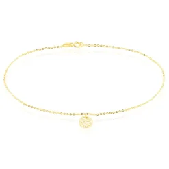 Histoire d'Or Chaîne De Cheville Aravinda Or Jaune