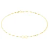 Histoire d'Or Chaîne De Cheville Carlisa Or Jaune