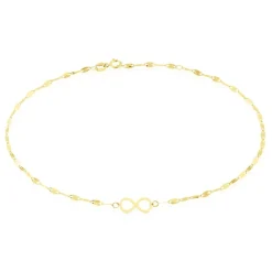 Histoire d'Or Chaîne De Cheville Carlisa Or Jaune