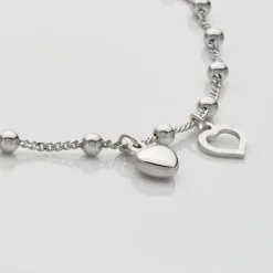 Chaîne De Cheville Minia Argent Blanc-Histoire d'Or Outlet