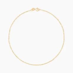 Histoire d'Or Chaîne De Cheville Sylwia Or Jaune