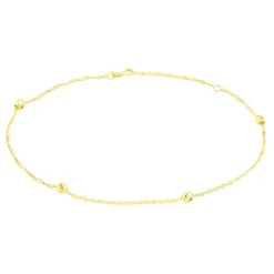 Histoire d'Or Chaîne De Cheville Zahia Or Jaune