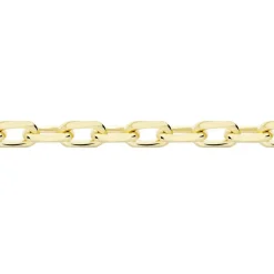 Chaîne Igoa Maille Forçat Diamantee Or Jaune-Histoire d'Or Outlet