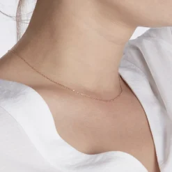 Histoire d'Or Chaîne Igoa Maille Forçat Diamantee