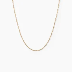 Histoire d'Or Chaîne Igoa Maille Forçat Diamantee Or Jaune