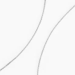 Chaîne Igoa Maille Forçat Diamantee Or Blanc-Histoire d'Or Hot