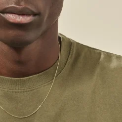 Histoire d'Or Chaîne Igoa Maille Forçat Diamantee