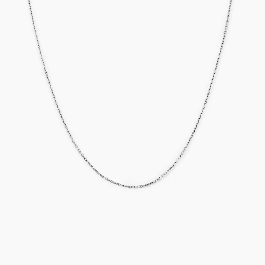 Histoire d'Or Chaîne Igoa Maille Forçat Diamantee