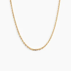 Chaîne Igoa Maille Forçat Diamantee Or Jaune-Histoire d'Or Clearance