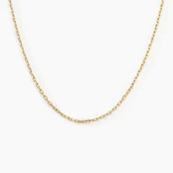 Chaîne Igoa Maille Forçat Diamantee Or Jaune-Histoire d'Or