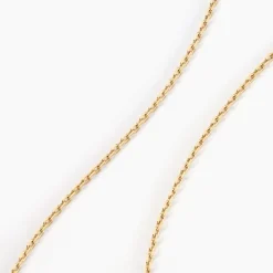 Chaîne Igoa Maille Forçat Diamantee Or Jaune-Histoire d'Or Sale