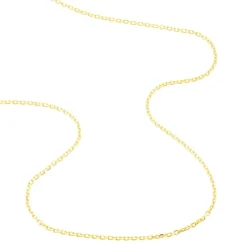 Chaîne Igoa Maille Forçat Diamantee Or Jaune-Histoire d'Or Sale