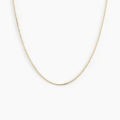 Histoire d'Or Chaîne Igoa Maille Forçat Diamantee