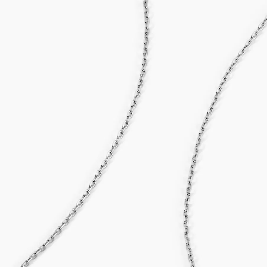 Histoire d'Or Chaîne Igoa Maille Forçat Diamantee