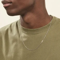 Histoire d'Or Chaîne Igoa Maille Forçat Diamantee