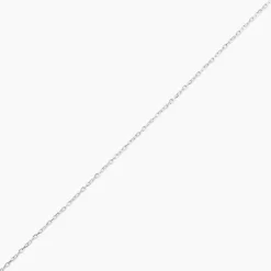 Chaîne Ilan Maille Forçat Ronde Or Blanc-Histoire d'Or Best