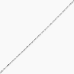 Histoire d'Or Chaîne Ilda Maille Forçat Limee Or Blanc