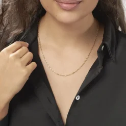 Chaîne Imanie Maille Singapour Or Jaune-Histoire d'Or Hot