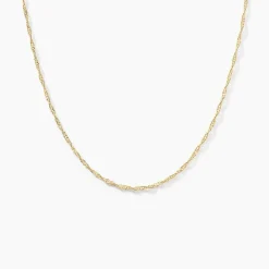 Chaîne Imanie Maille Singapour Or Jaune-Histoire d'Or Clearance