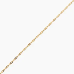 Chaîne Imanie Maille Singapour Or Jaune-Histoire d'Or Best