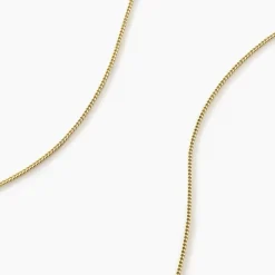 Chaîne Ixia Maille Gourmette Diamantee Or Jaune-Histoire d'Or Best