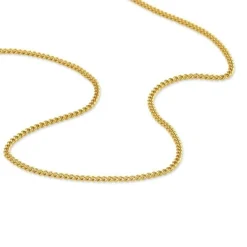 Chaîne Ixia Maille Gourmette Diamantee Or Jaune-Histoire d'Or Best