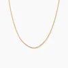 Chaîne Kena Maille Gourmette Or Jaune-Histoire d'Or