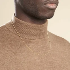 Histoire d'Or Chaîne Maille Gourmette Or Jaune