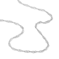 Chaîne Mayi Maile Singapour Or Blanc-Histoire d'Or Hot