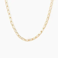 Chaîne Mayson Or Jaune Maille Cheval-Histoire d'Or New