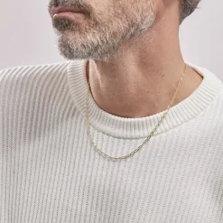 Chaîne Mayson Or Jaune Maille Cheval-Histoire d'Or New