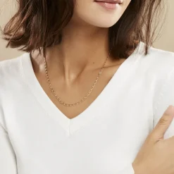 Histoire d'Or Chaîne Mayson Or Jaune Maille Cheval