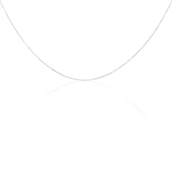 Histoire d'Or Chaîne Nirina Maille Vénitienne Or Blanc