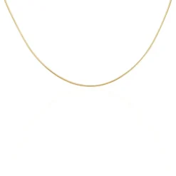 Chaîne Norma Maille Queue De Souris Plaque Or Jaune-Histoire d'Or Clearance