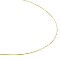 Chaîne Norma Maille Queue De Souris Plaque Or Jaune-Histoire d'Or Clearance