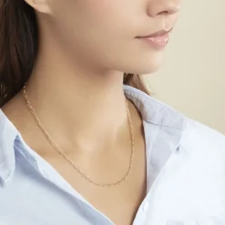 Chaîne Ophelio Maille Alternee 1/1 Or Jaune-Histoire d'Or Discount