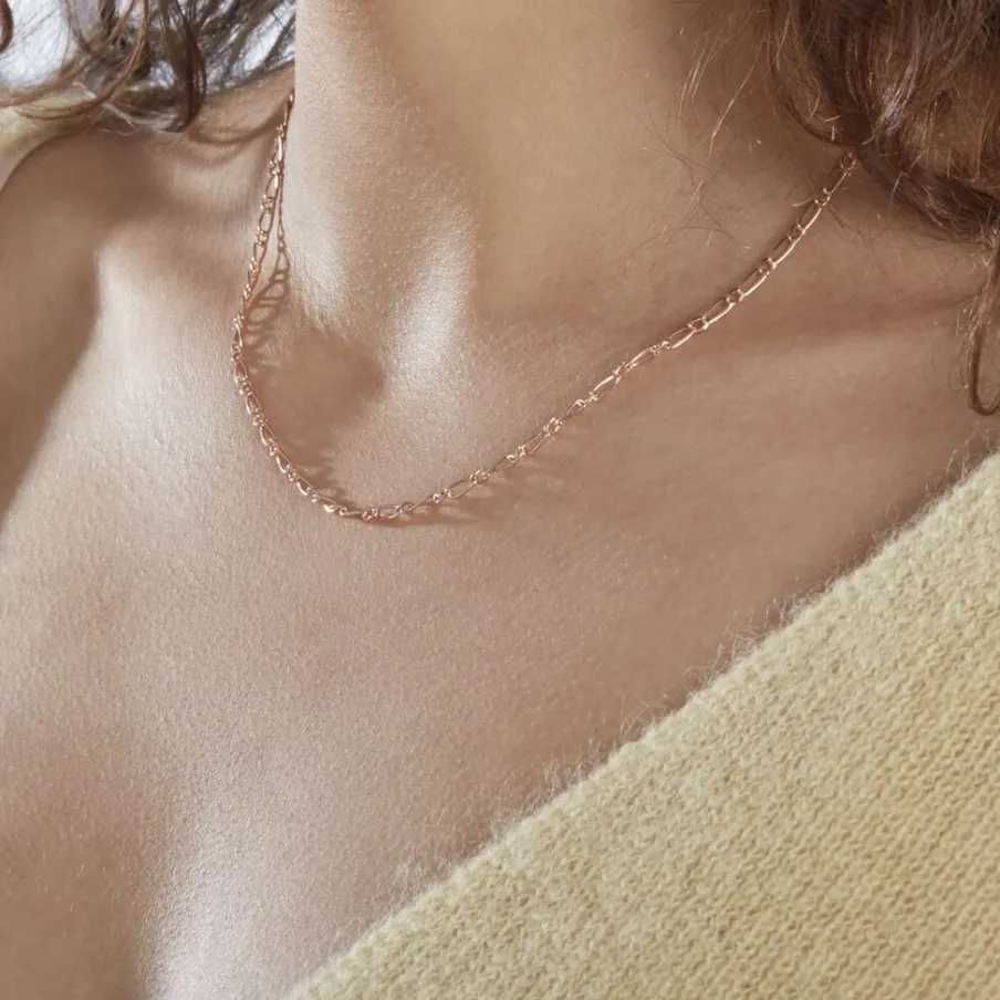 Histoire d'Or Chaîne Ophelio Maille Alternee 1/1