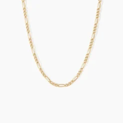 Histoire d'Or Chaîne Valene Maille Alternée 1/3 Or Jaune