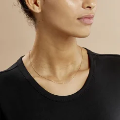 Histoire d'Or Chaîne Vince Plaqué Or Jaune