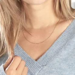 Histoire d'Or Chaîne Vince Plaqué Or Jaune