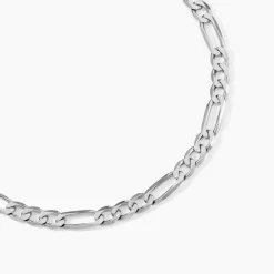 Chaîne Vivian Maille Alternee 1/3 Argent Blanc-Histoire d'Or Discount