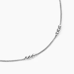 Chaîne Zaza Argent Blanc-Histoire d'Or Hot