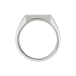 Histoire d'Or Chevaliere Acier Blanc Winebald