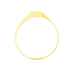 Histoire d'Or Chevaliere Solarium Or Jaune Ovale Soleil