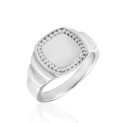 Chevalière Argent Argent Terrence-Histoire d'Or Outlet