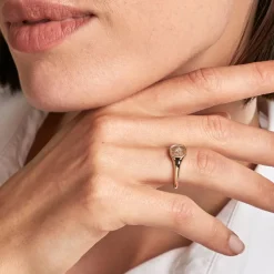 Chevalière Aviv Plaqué Or Jaune-Histoire d'Or Hot