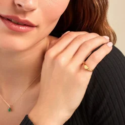 Histoire d'Or Chevalière Graciano Or Jaune