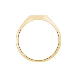 Histoire d'Or Chevalière Gregoire Plaqué Or Jaune