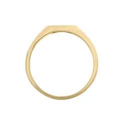 Chevalière Gwennen Plaqué Or Oxyde De Zirconium-Histoire d'Or Online